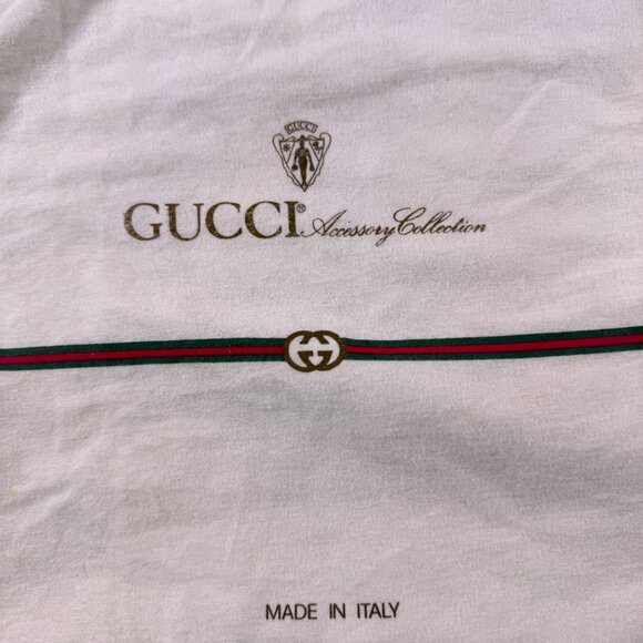 Vintage Gucci Drawstring Dust Bag Made in Italy - Picture 2 of 7